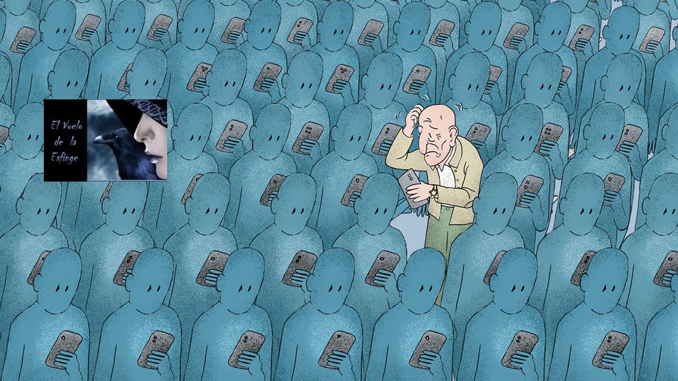 Vuelo de la Esfinge - la soledad del adulto mayor en lo digital